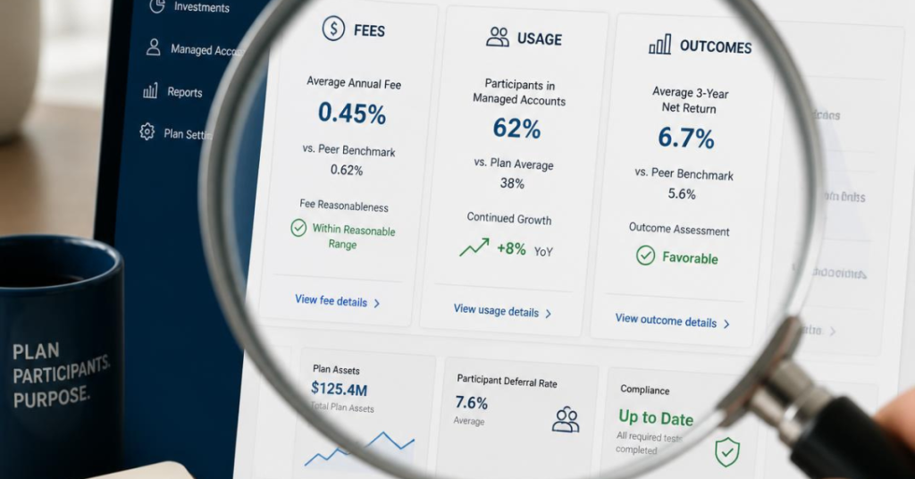 Plan sponsors evaluating managed account fees and fiduciary responsibilities